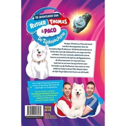 Uitgeverij Kosmos De Avonturen Van Rutger, Thomas En Paco - De Tijdmachine -Kinderboek Winkel 796x1200