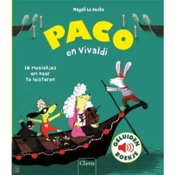 Uitgeverij Clavis Geluidenboek Paco En Vivaldi