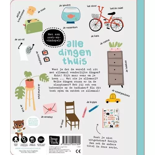 Image Books Kartonboek Kijk Eens Om Je Heen - Alle Dingen Thuis 2 Image Books Kartonboek Kijk Eens Om Je Heen - Alle Dingen Thuis - Afbeelding 2