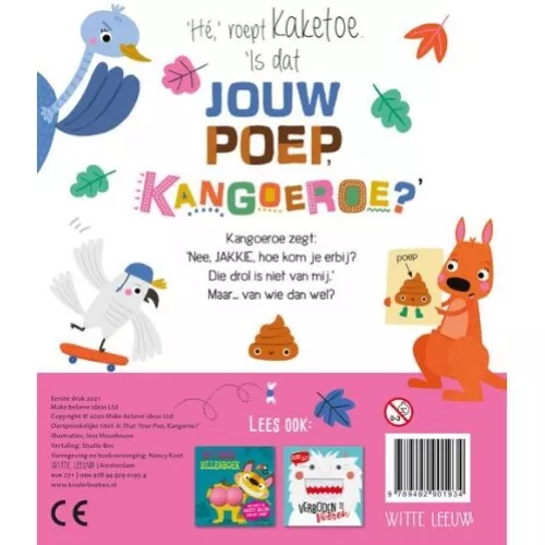 Uitgeverij Witte Leeuw Is Dat Jouw Poep, Kangoeroe? 2 Uitgeverij Witte Leeuw Is Dat Jouw Poep, Kangoeroe? - Afbeelding 2