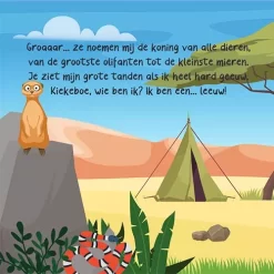 Lantaarn Publishers Flapjesboek Mijn Kiekeboek - Wilde Dieren -Kinderboek Winkel lantaarn publishers flapjesboek mijn kiekeboek wilde dieren 4