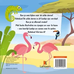 Lantaarn Publishers Flapjesboek Mijn Kiekeboek - Wilde Dieren -Kinderboek Winkel lantaarn publishers flapjesboek mijn kiekeboek wilde dieren 8