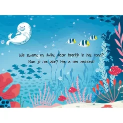 Lantaarn Publishers Kijk- En Voelboek Dieren Onder Water -Kinderboek Winkel lantaarn publishers kijk en voelboek dieren onder water 2