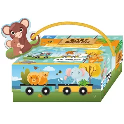 Lantaarn Publishers Rijmpjesboek En Puzzeltrein Babydieren