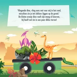 Kinderboek Winkel -Kinderboek Winkel lantaarn publishers rijmpjesboek en puzzeltrein dino s 7