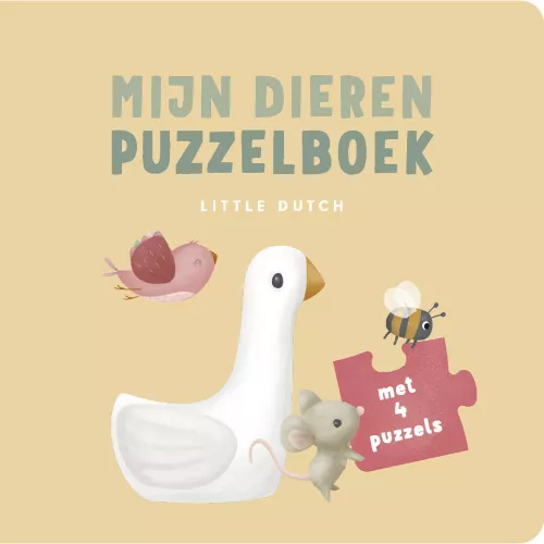 Little Dutch Mercis Publishing Kartonboek Mijn Dieren Puzzelboek 1 Little Dutch Mercis Publishing Kartonboek Mijn Dieren Puzzelboek