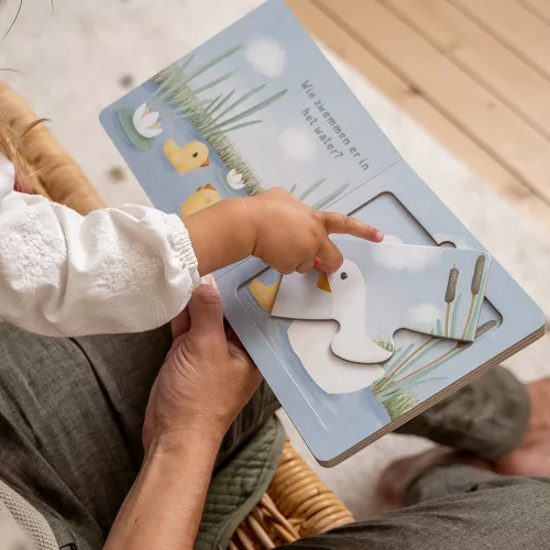 Little Dutch Mercis Publishing Kartonboek Mijn Dieren Puzzelboek 4 Little Dutch Mercis Publishing Kartonboek Mijn Dieren Puzzelboek - Afbeelding 4