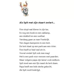 Uitgeverij Kluitman Spit De Lama Gaat Kamperen - Avi M4 -Kinderboek Winkel uigeverij kluitman spit de lama gaat kamperen2