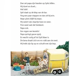 Uitgeverij Kluitman Spit De Lama Gaat Kamperen - Avi M4 -Kinderboek Winkel uigeverij kluitman spit de lama gaat kamperen4