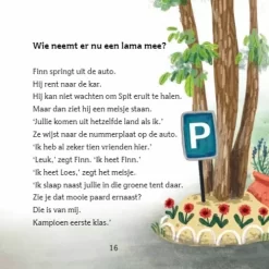 Uitgeverij Kluitman Spit De Lama Gaat Kamperen - Avi M4 -Kinderboek Winkel uigeverij kluitman spit de lama gaat kamperen6