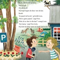 Uitgeverij Kluitman Spit De Lama Gaat Kamperen - Avi M4 -Kinderboek Winkel uigeverij kluitman spit de lama gaat kamperen7