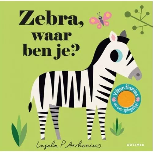 Uitgeverij Gottmer Kartonboekje Zebra Waar Ben Je? 1 Uitgeverij Gottmer Kartonboekje Zebra Waar Ben Je?