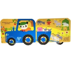 Uitgeverij Usborne Kartonboekje Baby's Allereerste Tractorboek -Kinderboek Winkel uitgeverij usborne baby s allereerste tractorboek 5