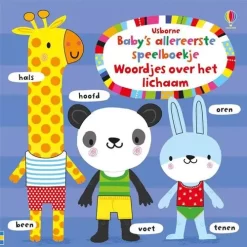 Uitgeverij Usborne Babyboekje Woordjes Over Het Lichaam