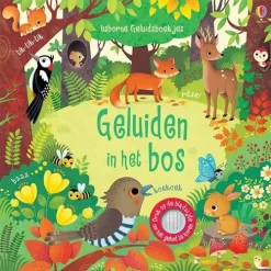Uitgeverij Usborne Geluidenboek Geluiden In Het Bos