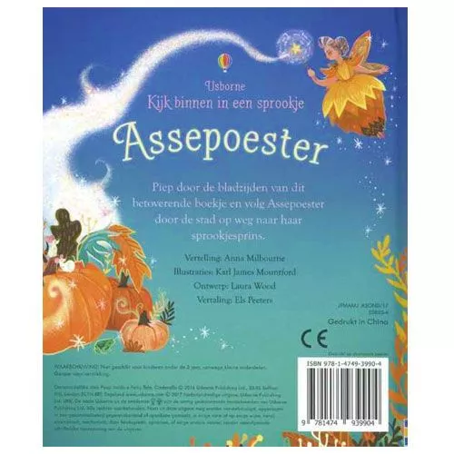 Uitgeverij Usborne Kijk Binnen In Een Sprookje - Assepoester 3 Uitgeverij Usborne Kijk Binnen In Een Sprookje - Assepoester - Afbeelding 3
