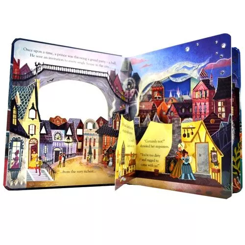 Uitgeverij Usborne Kijk Binnen In Een Sprookje - Assepoester 2 Uitgeverij Usborne Kijk Binnen In Een Sprookje - Assepoester - Afbeelding 2