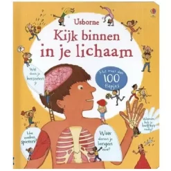 Uitgeverij Usborne Flapjesboek Kijk Binnen In Je Lichaam