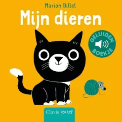 Uitgeverij Clavis Geluidenboek Mijn Dieren