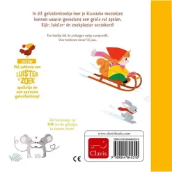 Uitgeverij Clavis Geluidenboek Muziekjes Vol Gevoelens -Kinderboek Winkel uitgeverij clavis geluidenboek muziekjes vol gevoelens 2