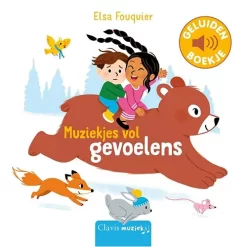 Uitgeverij Clavis Geluidenboek Muziekjes Vol Gevoelens
