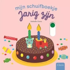 Uitgeverij Clavis Mijn Schuifboekje Jarig Zijn