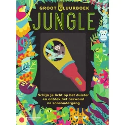 Uitgeverij Davidsfonds Groot Gluurboek - Jungle