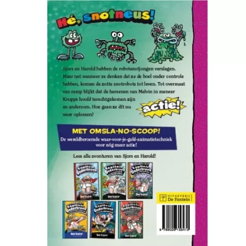 Uitgeverij De Fontein Kapitein Onderbroek En Knotsgekke Knokpartij - Deel 7 2 Uitgeverij De Fontein Kapitein Onderbroek En Knotsgekke Knokpartij - Deel 7 - Afbeelding 2