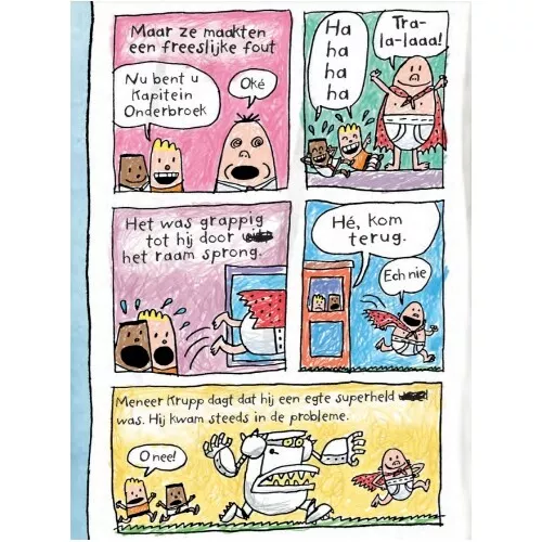 Uitgeverij De Fontein Kapitein Onderbroek En Knotsgekke Knokpartij - Deel 7 4 Uitgeverij De Fontein Kapitein Onderbroek En Knotsgekke Knokpartij - Deel 7 - Afbeelding 4