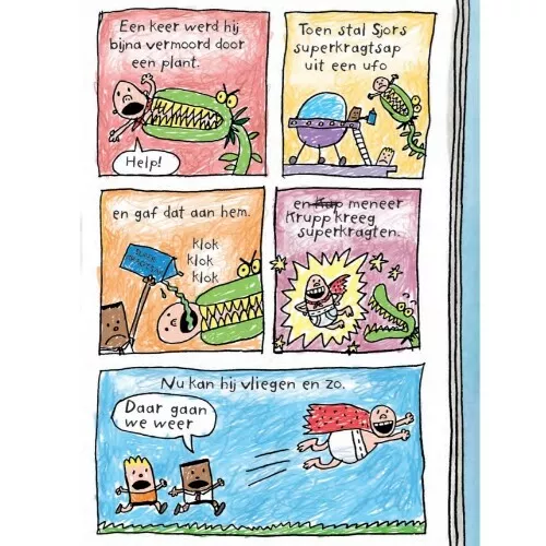Uitgeverij De Fontein Kapitein Onderbroek En Knotsgekke Knokpartij - Deel 7 5 Uitgeverij De Fontein Kapitein Onderbroek En Knotsgekke Knokpartij - Deel 7 - Afbeelding 5
