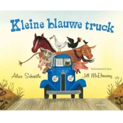 Uitgeverij Gottmer Kartonboek Kleine Blauwe Truck