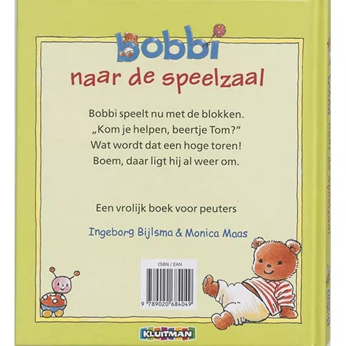 Uitgeverij Kluitman Bobbi Naar De Speelzaal 2 Uitgeverij Kluitman Bobbi Naar De Speelzaal - Afbeelding 2