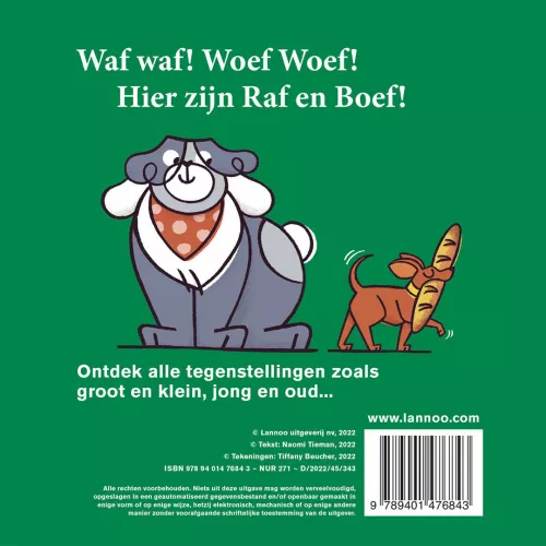 Uitgeverij Lannoo Kartonboek Raf En Boef 6 Uitgeverij Lannoo Kartonboek Raf En Boef - Afbeelding 6