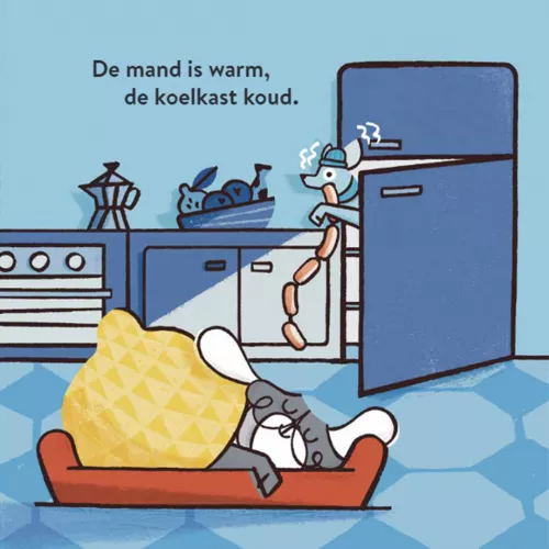 Uitgeverij Lannoo Kartonboek Raf En Boef 3 Uitgeverij Lannoo Kartonboek Raf En Boef - Afbeelding 3