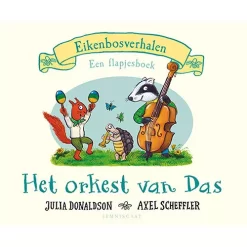 Uitgeverij Lemniscaat Flapjesboek Het Orkest Van Das