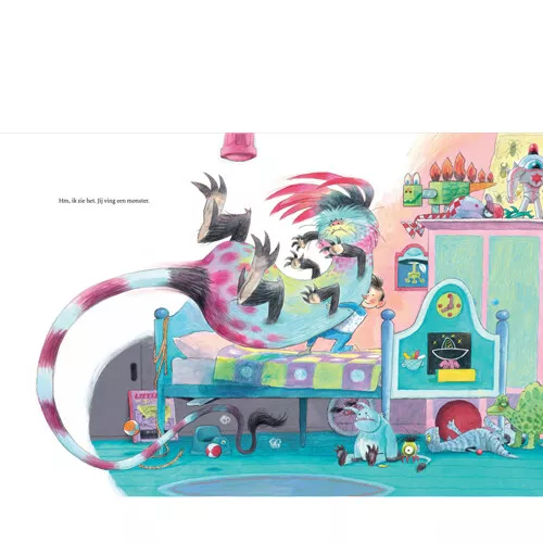 Uitgeverij Lemniscaat Maar Eerst Ving Ik Een Monster 2 Uitgeverij Lemniscaat Maar Eerst Ving Ik Een Monster - Afbeelding 2