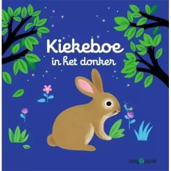 Uitgeverij Oogappel Kartonboek Kiekeboe In Het Donker