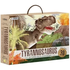 Uitgeverij Rebo Dino Tyrannosaurus Boek + 3D Model