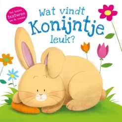 Uitgeverij Rebo Voelboek Wat Vindt Konijntje Leuk?