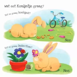 Uitgeverij Rebo Voelboek Wat Vindt Konijntje Leuk? -Kinderboek Winkel uitgeverij rebo voelboek wat vindt konijntje leuk 4