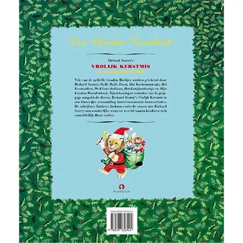 Uitgeverij Rubinstein Gouden Boekje Vrolijk Kerstmis 2 Uitgeverij Rubinstein Gouden Boekje Vrolijk Kerstmis - Afbeelding 2