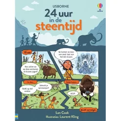 Uitgeverij Usborne 24 Uur In De Steentijd