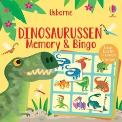 Uitgeverij Usborne Dinosaurussen Memory En Bingo