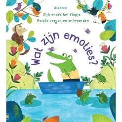 Uitgeverij Usborne Flapjesboek Wat Zijn Emoties?