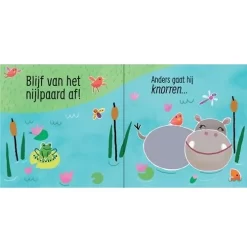 Uitgeverij Usborne Geluidenboek Blijf Van Het Nijlpaard Af! -Kinderboek Winkel uitgeverij usborne geluidenboek blijf van het nijlpaard af1