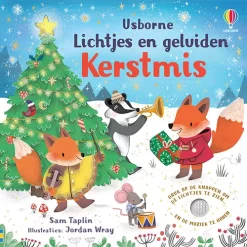 Uitgeverij Usborne Lichtjes- En Geluidenboek Kerstmis