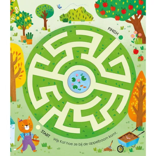 Uitgeverij Usborne Voelboek Volg Met Je Vinger Doolhoven 5 Uitgeverij Usborne Voelboek Volg Met Je Vinger Doolhoven - Afbeelding 5