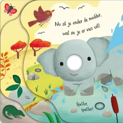 Uitgeverij Usborne Voelboekje Wiebelende Olifanten -Kinderboek Winkel uitgeverij usborne voelboekje wiebelende olifanten 7