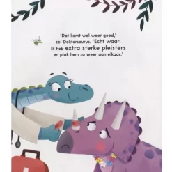 Veltman Uitgevers Doktersaurus -Kinderboek Winkel uitgeverij veltman doktersaurus4