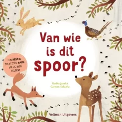 Veltman Uitgevers Flapjesboek Van Wie Is Dit Spoor?